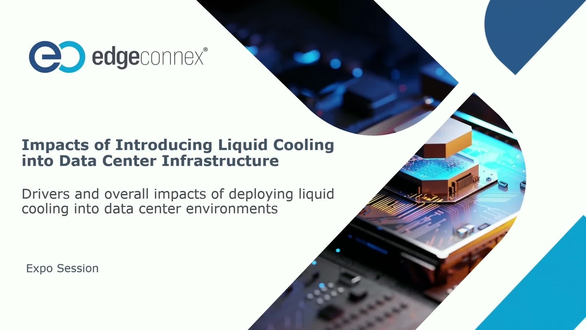 EdgeConneX Global Training Center for data center liquid cooling operations